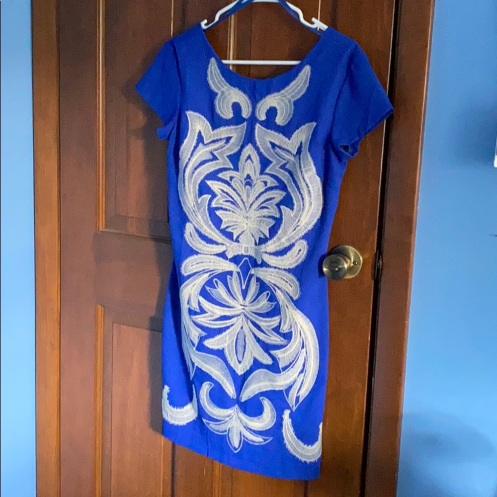 Quinn blue dress